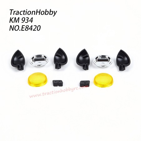 Traction Hobby KM 934 Parts Bumper Light E8420