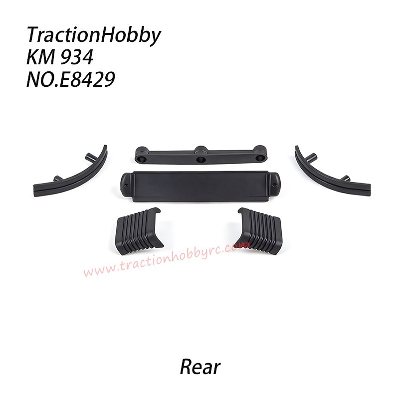 Traction Hobby KM 934 Parts Rear Skid Plate E8429