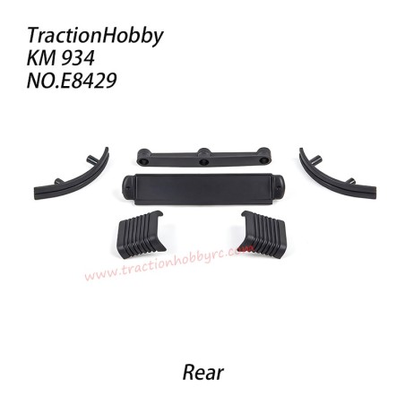 Traction Hobby KM 934 Parts Rear Skid Plate E8429