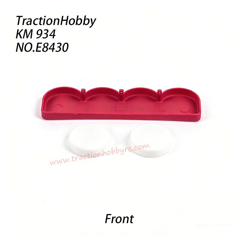 Traction Hobby KM 934 Parts Front Bumper Light E8430