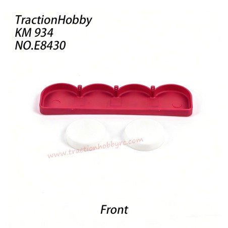 Traction Hobby KM 934 Parts Front Bumper Light E8430
