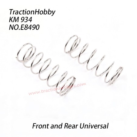 Traction Hobby KM 934 RC Car Parts Shock Springs E8490 (Front and Rear Universal)