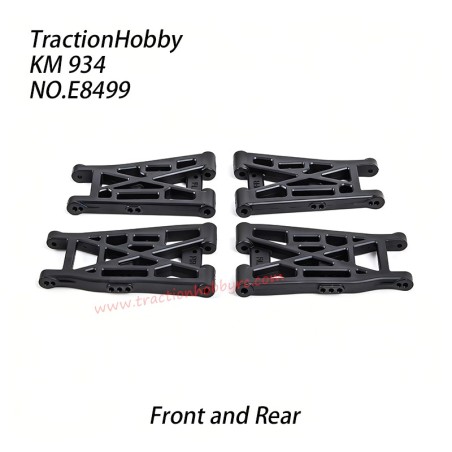 Traction Hobby KM 934 RC Car Parts Front and Rear Suspension Set E8499