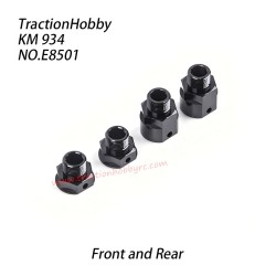 Traction Hobby KM 934 RC Car Parts Front and Rear Wheel Couplings E8501