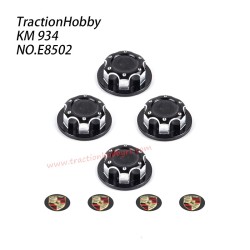 Traction Hobby KM 934 RC Car Parts Hub Caps E8502