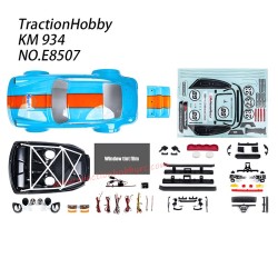 Traction Hobby KM 934 RC Car Parts 934 Body Kit (Non-C3 Rally Upgrade 934 Kit) E8507