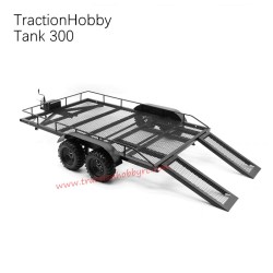 Metal trailer Parts for Traction Hobby TANK 300 1/8 RC Car