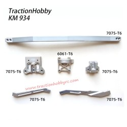 Traction Hobby KM 934 Parts FR Supports, Center Support Base Reinforcement Kit back