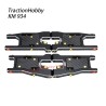 Traction Hobby KM 934 Rally RC Car Parts Front and Rear Lower Swing Arm Kit 2