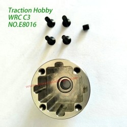 Traction Hobby KM WRC C3 Upgrade Parts Differential Housing (Stainless Steel) E8016 inner