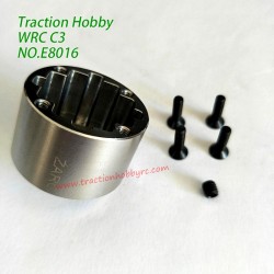 Traction Hobby KM WRC C3 Upgrade Parts Differential Housing (Stainless Steel) E8016