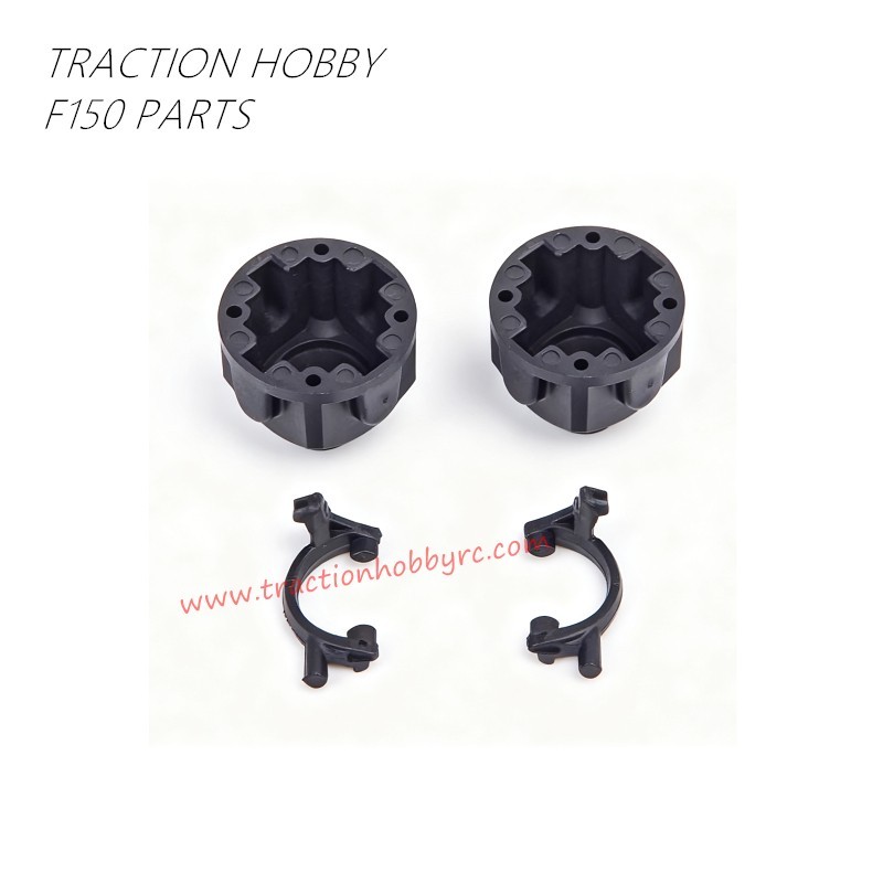 Traction Hobby F150 RC Car Parts Differential Case, Front and Rear Paws TH01064