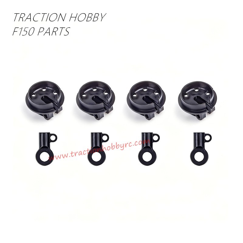 Traction Hobby F150 Parts Shock Absorber Spring Seat, Shock Absorber Lower Ball Joint Clip TH01073