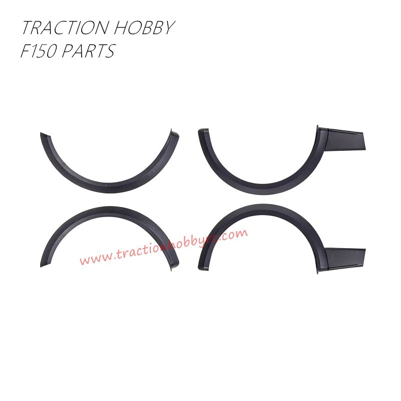 Traction Hobby F150 RC Car Parts Front and Rear Wheel Eyebrows TH01343