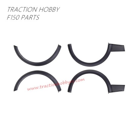 Traction Hobby F150 RC Car Parts Front and Rear Wheel Eyebrows TH01343