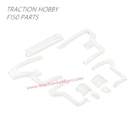 Traction Hobby F150 RC Truck Parts Front and Rear Transparent Lamp Shades TH01339
