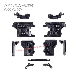 Traction Hobby F150 RC Truck Parts Front and Rear Lamp Cup Holders, Exhaust Pipe TH01338