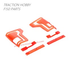 Traction Hobby F150 RC Truck Parts Front and Rear Red Lamp Shades TH01340