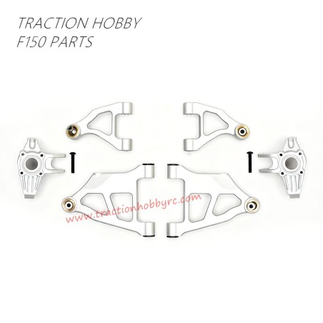 Traction Hobby KM F150 Parts CNC metal steering cup, upper and lower swing arms TH01362 TH01363 TH01364