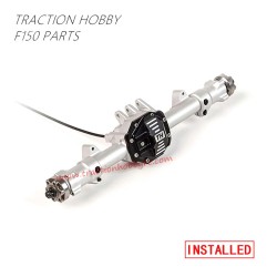 Traction Hobby F150 Parts CNC Metal Rear Axle Kit TH01478 installed 1