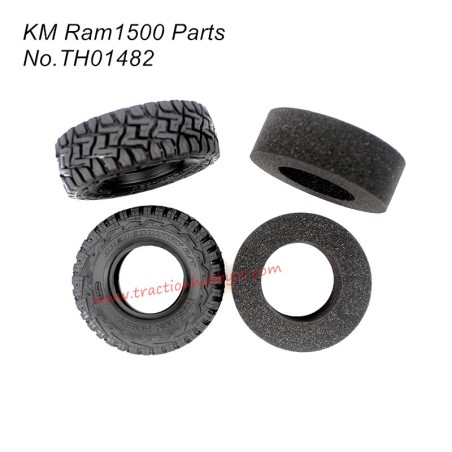 Traction Hobby RAM 1500 Parts Wilderness Tire Cover TH01482