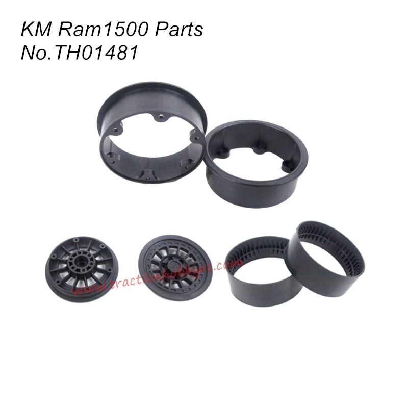 Traction Hobby RAM 1500 Parts Canyon Wheel Hub Tire TH01481