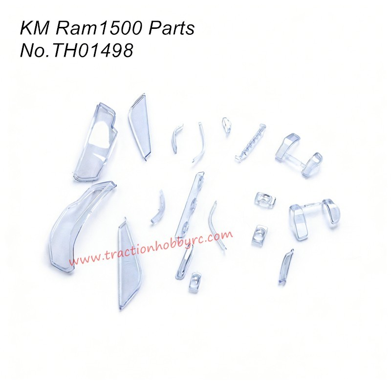 Traction Hobby RAM 1500 Parts Headlight Cover TH01498