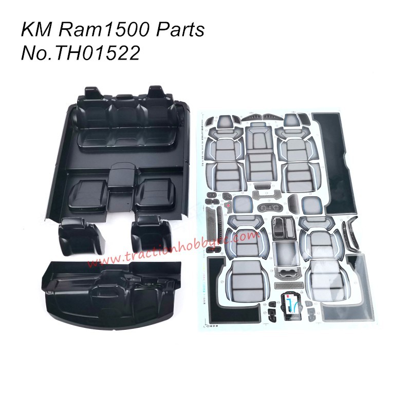 Tractionhobby RAM 1500 RC Truck Parts Interior Trim TH01522
