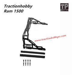 Traction Hobby RAM1500 RC Truck Parts Metal Gantry Rear Bucket small
