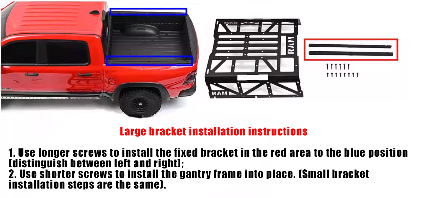 Metal Gantry Rear Bucket Installation 1