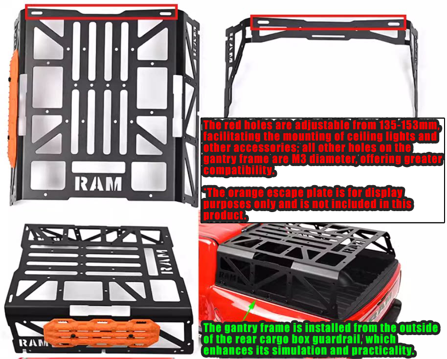 Metal Gantry Rear Bucket Installation 2